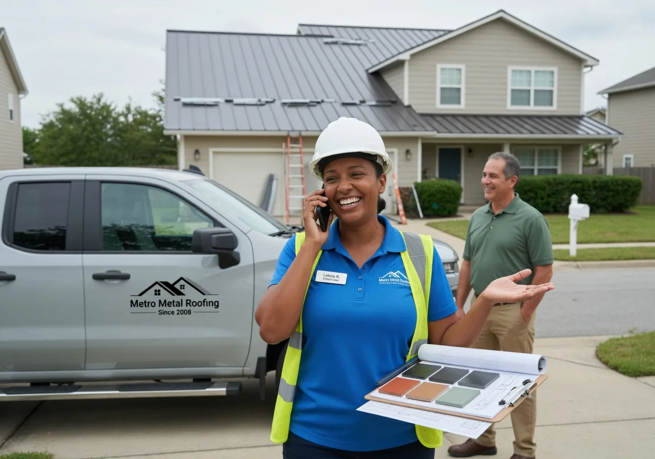 Storm Damage Metal Roof Repair in Keensburg, IL